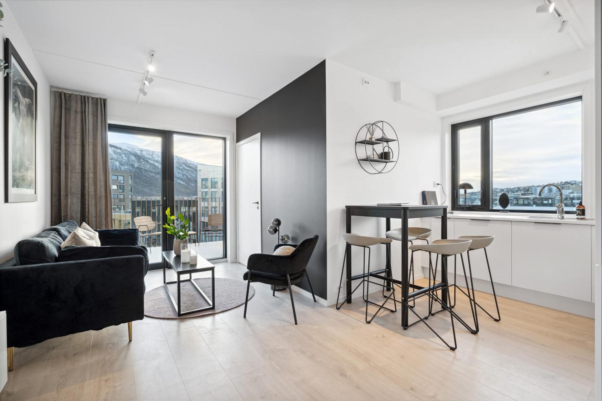 Totalapartments Vervet Gjoa Tromsø Dış mekan fotoğraf