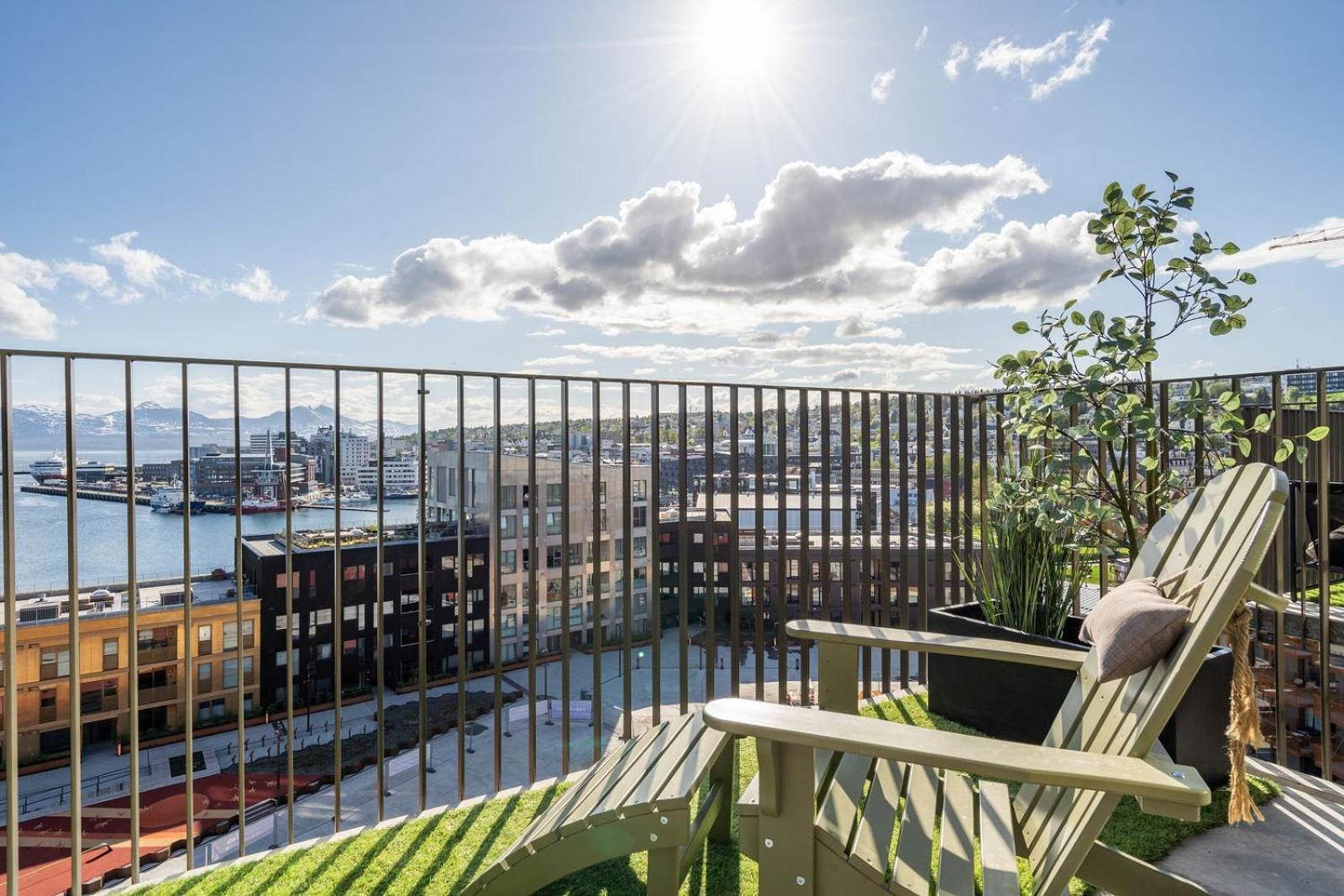Totalapartments Vervet Gjoa Tromsø Dış mekan fotoğraf