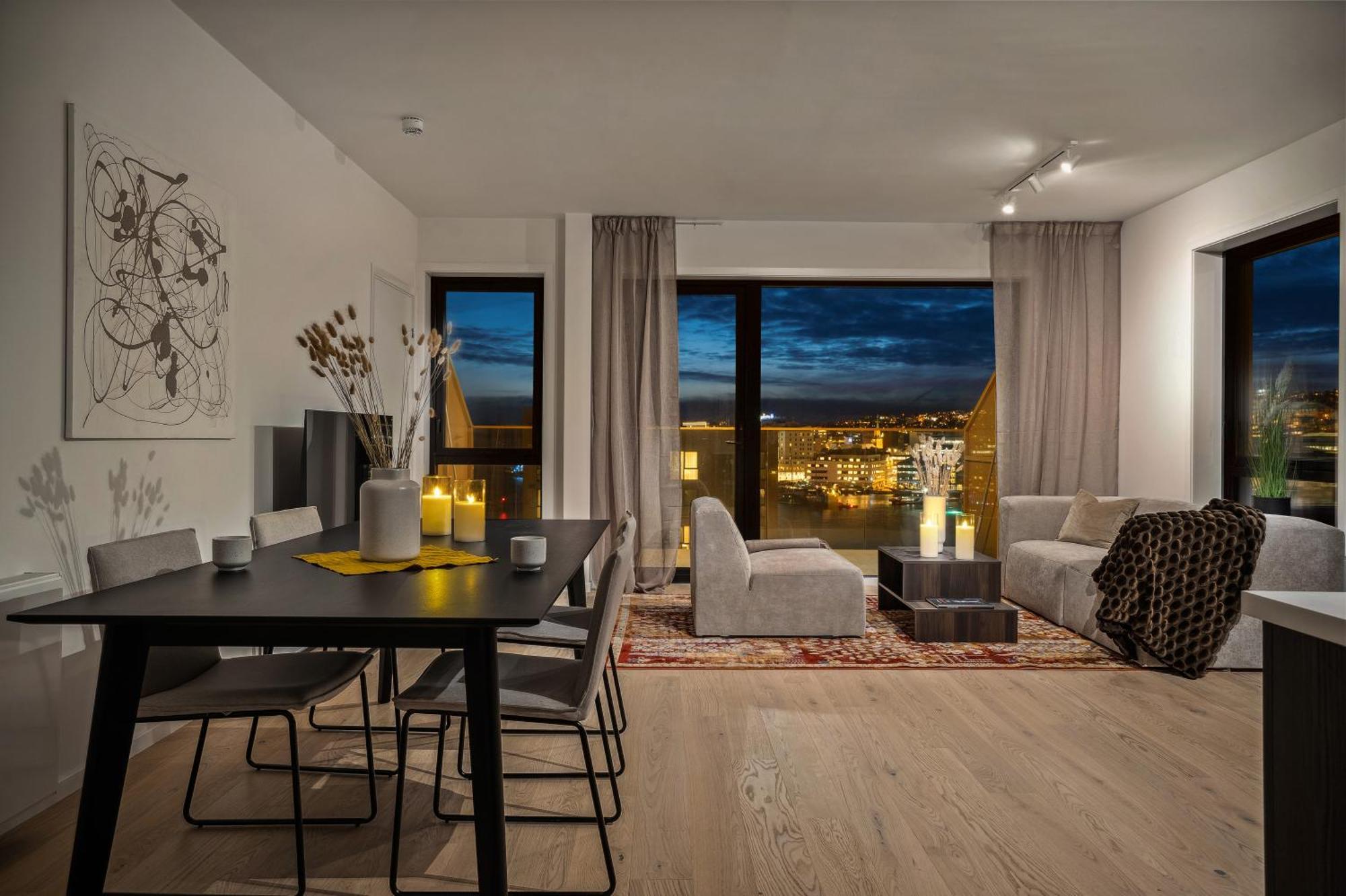 Totalapartments Vervet Gjoa Tromsø Oda fotoğraf