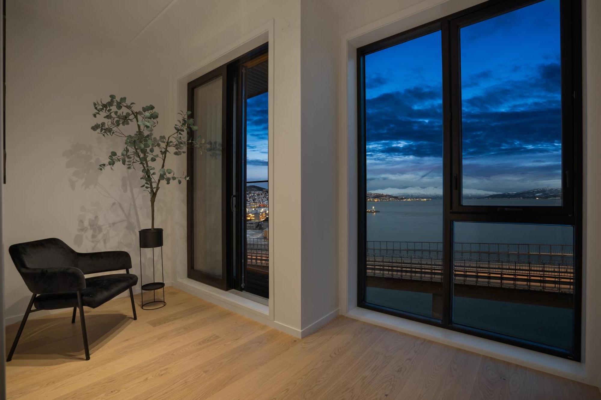 Totalapartments Vervet Gjoa Tromsø Oda fotoğraf