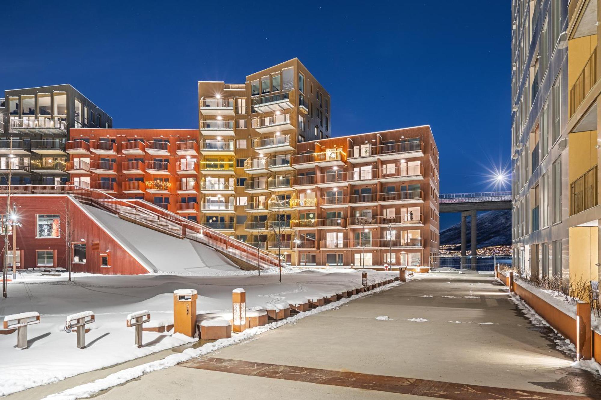Totalapartments Vervet Gjoa Tromsø Dış mekan fotoğraf