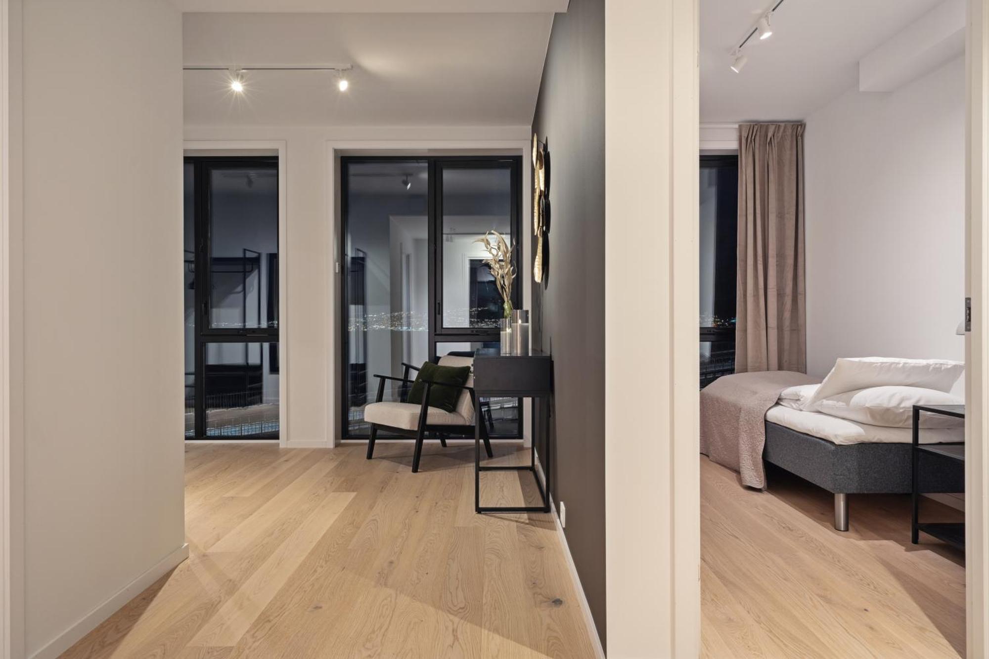 Totalapartments Vervet Gjoa Tromsø Oda fotoğraf