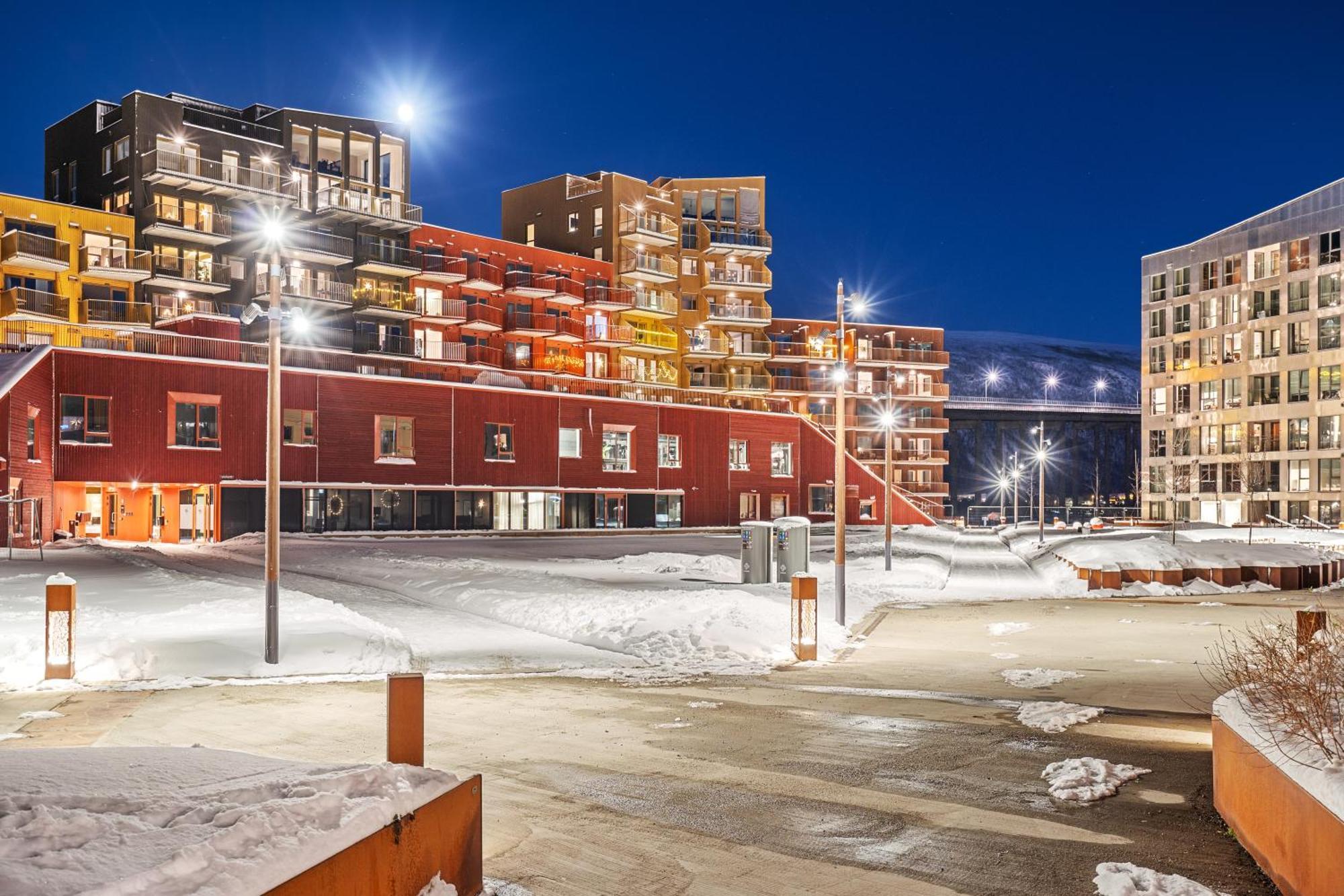 Totalapartments Vervet Gjoa Tromsø Dış mekan fotoğraf